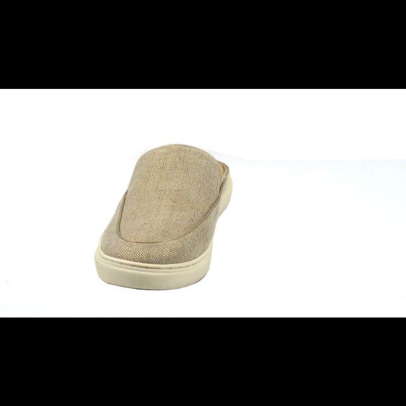 G.I.L.I. Novelty Sneaker Slides Blakeley Gold Linen - Medium - Picture 2 of 6